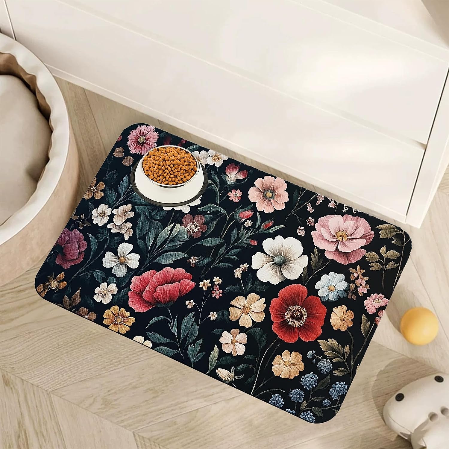 cute-shark-dog-cat-food-mat-absorbent-pet-feeding-mat-with-rubber-backing-non-slip-water-bowl-placemat-indoor-pet-accessories-supplies-12x20