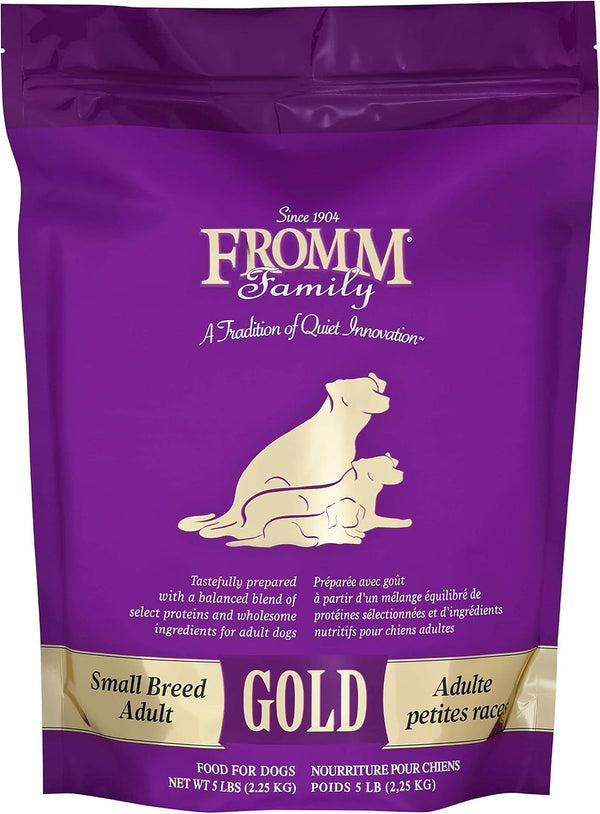 Fromm Small Breed Adult Gold Premium Dry Dog Food - Dry Adult Dog Food for Small Breeds - Chicken Recipe - 5 Lb1