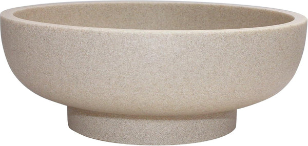 Decorative Bowl, Large Fruit Bowl, Sand Beige | Fruit Bowl for Kitchen Counter, Modern Resin Bowl for Home Decor, Key Holder for Entry Table1