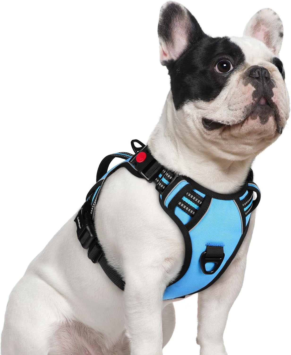 rabbitgoo-large-dog-harness-easy-wear-with-3-buckles-and-lift-handle-no-pull-with-front-clip-for-walking-adjustable-soft-padded-reflective-easy-control-pink-large