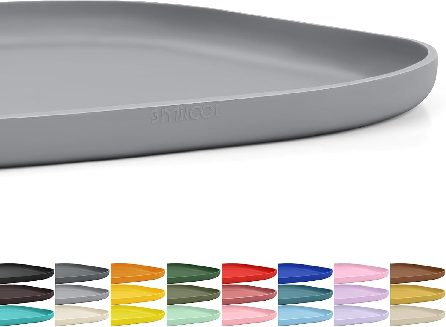 smilool-waterproof-silicone-pet-food-mat-with-raised-edge-for-dog-cat-19-x-12-non-slip-pet-feeding-mats-with-lip-for-food-water-bowl-food-grade-easy-cleaning-dark-gray
