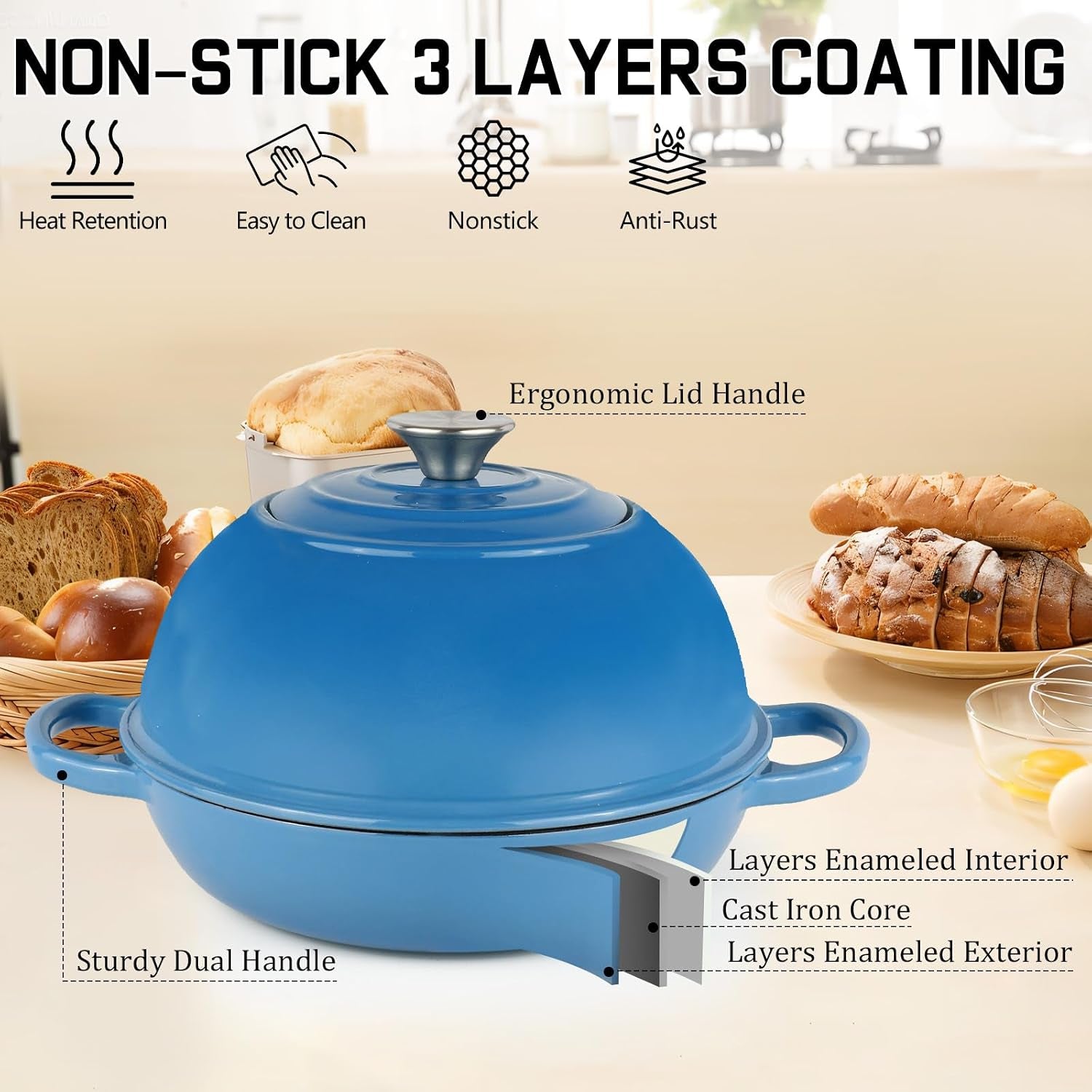 enameled-cast-iron-bread-oven-dutch-oven-pot-with-lid-blue-bread-dutch-oven-for-sourdough-bread-baking-6-quarts-10-bread-pan-with-dome-lid-non-stick-cookware-for-homemade-bread