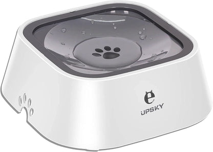 UPSKY 35Oz No-Spill Pet Water Bowl, Slow Water Feeder for Dogs and Cats | Splash-Proof Bowls, Slow Drinking Pet Dish, Easy-Clean Dishwasher Safe, Portable for Travel1