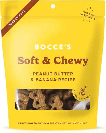 Bocce'S Bakery PB & Banana Flavor Soft & Chewy Dog Treats, 6 Oz | Oven Baked, Wheat-Free Everyday Dog Treat Cookies - Made with Real, Limited Ingredients and Baked in the USA17