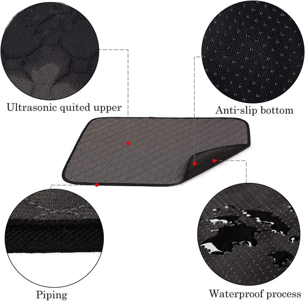 2 Pcs Guinea Pig Cage Liners - Washable Guinea Pig Pee Pads, Waterproof Reusable & anti Slip Guinea Pig Bedding Fast and Super Absorbent Pee Pad for Small Animals Rabbit Hamster Rat7