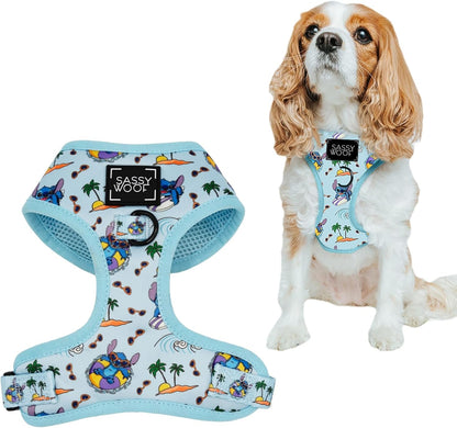 Sassy Woof Dog Adjustable Harness - Disney Stitch - X-Small7