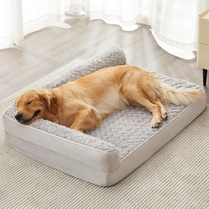 BFPETHOME Orthopedic Dog Beds for Large Dogs-Waterproof Sofa Dog Bed with Removable Washable Cover, Big Pet Bed with Waterproof Lining and Nonskid Bottom,Pet Bed for Large Dogs14