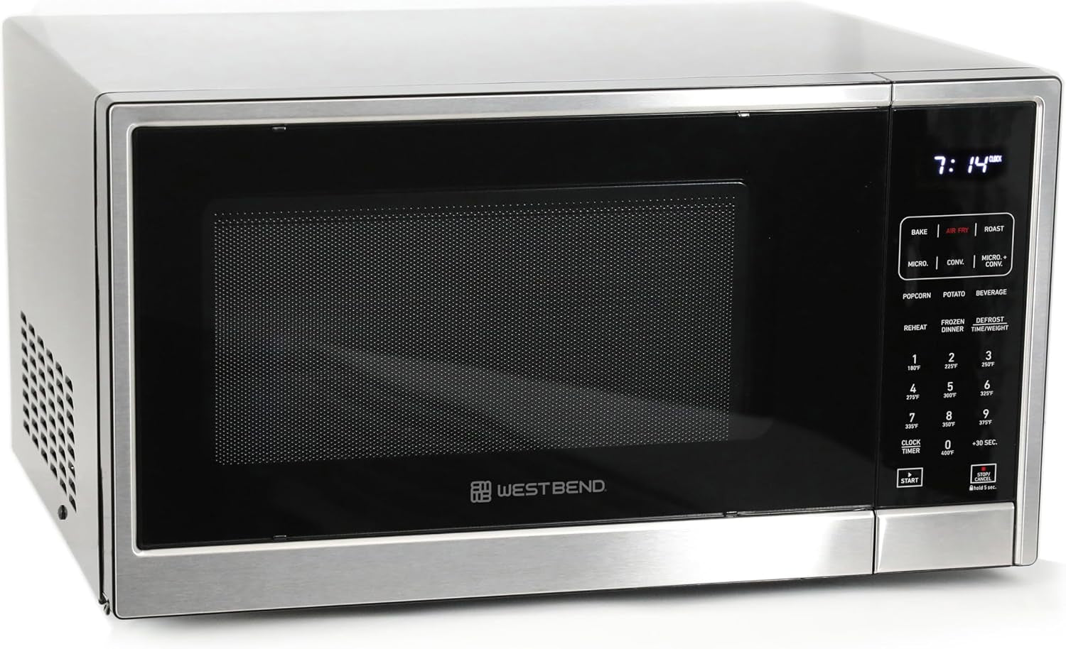 3-in-1-microwave-air-fryer-convection-oven-1000-watts-with-10-power-levels-and-12-presets-speed-defrost-electronic-control-panel-and-glass-turntable-1-3-cu-ft-stainless-steel