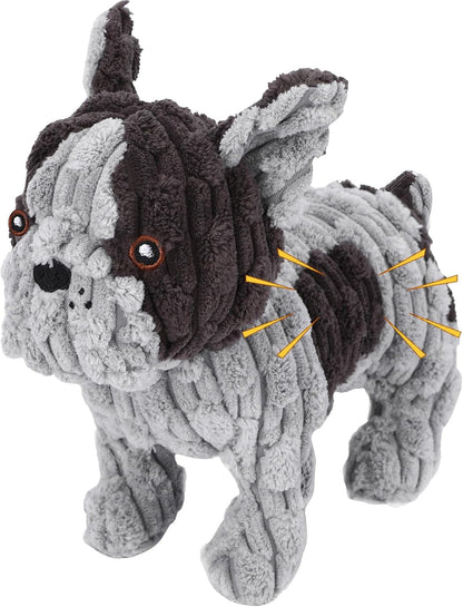 Letsmeet Squeaky Plush Dog Toy for Puppies, Small and Medium Dogs, Interactive Crinkle Stuffed Animal for Teething and Boredom, Soft Chew Toy to Keep Them Busy1