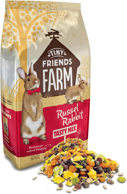 Supreme Tiny Friends Farm Russel Rabbit Tasty Mix 2Lb1