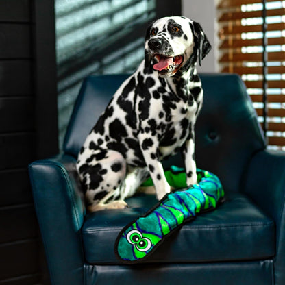 Outward Hound Durablez Snake – Squeaky Plush Dog Toy, No Stuffing for Less Mess, Interactive & Tough, 6 Jumbo Squeakers, Puppies & Dogs, X-Large, 40"5