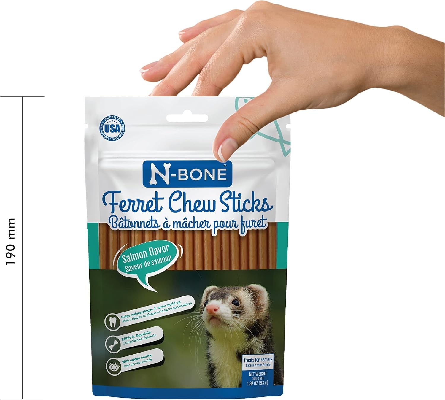 n-bone-ferret-chew-sticks-salmon-flavor-natural-ferret-treats-chew-treats-tasty-snacks-for-ferrets-1-87-oz