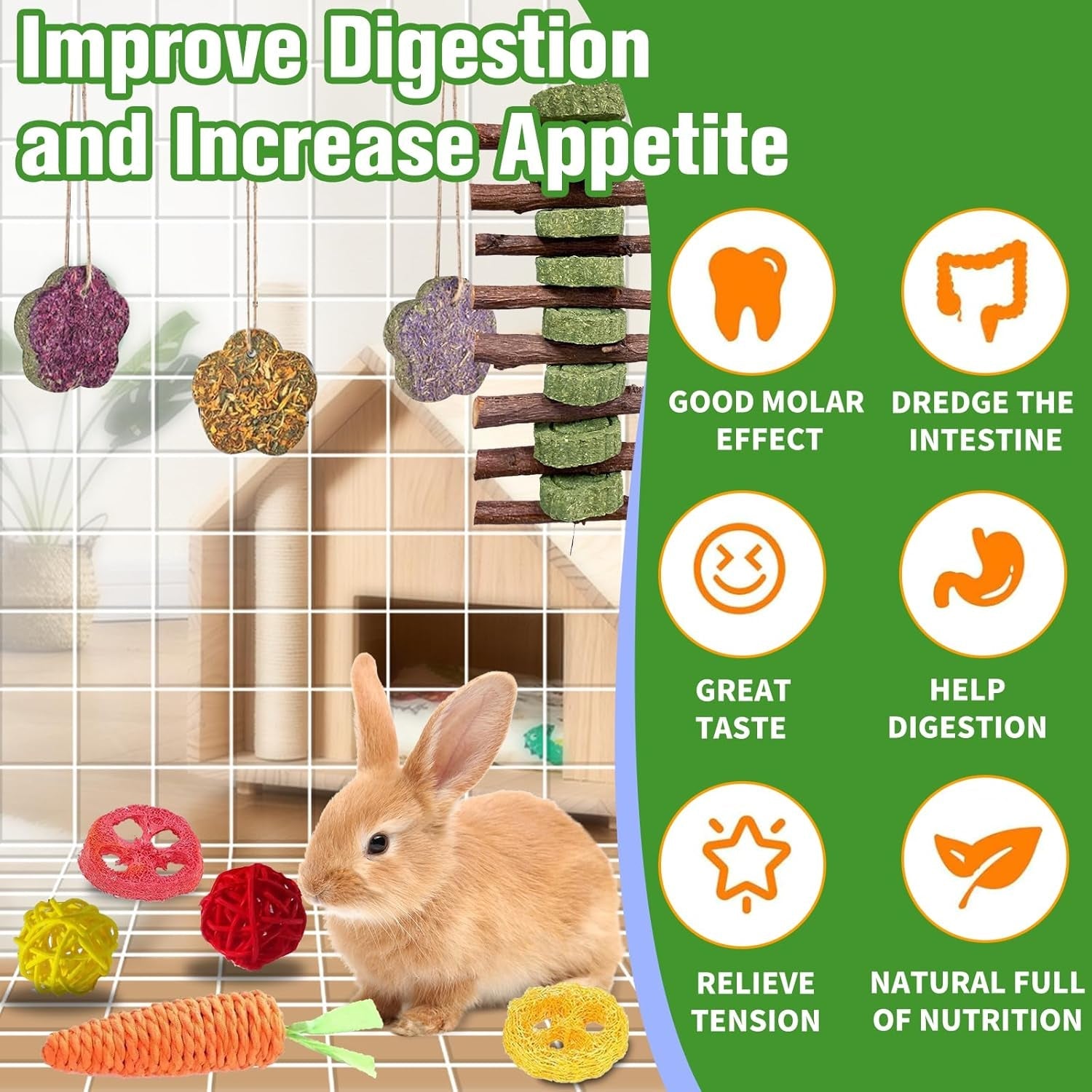 wdefun-21pcs-rabbit-chew-toys-for-teeth-grinding-natural-timothy-hay-cakes-treats-for-bunny-organic-apple-wood-sticks-toy-set-for-guinea-pigs-hamsters-chinchillas-dental-health-boredom-relief