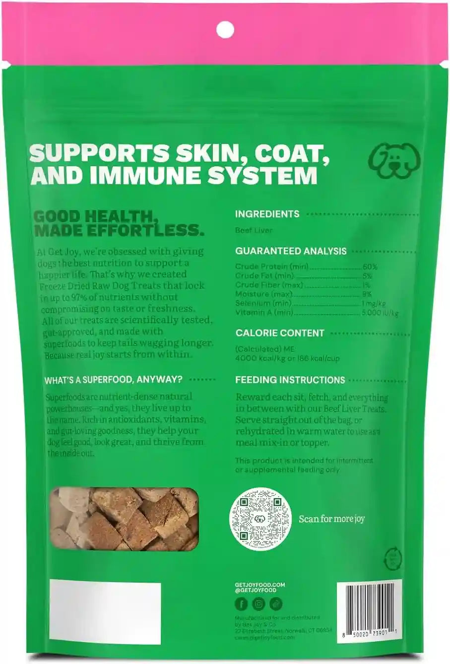 get-joy-freeze-dried-100-beef-liver-dog-treats-4oz-single-ingredient-organ-meat-high-protein-raw-dog-food-topper-snack-training-rewards-grain-free-gluten-free-filler-free