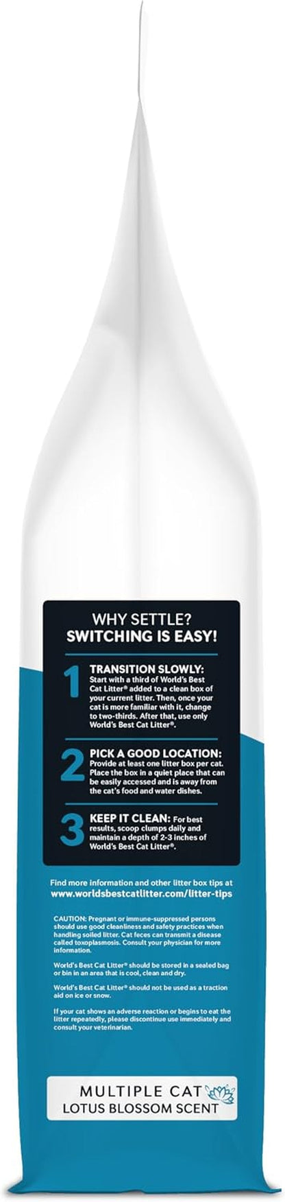 World'S Best Cat Litter, Lotus Blossom Scented, Odor Control, 32 Lb Bag7
