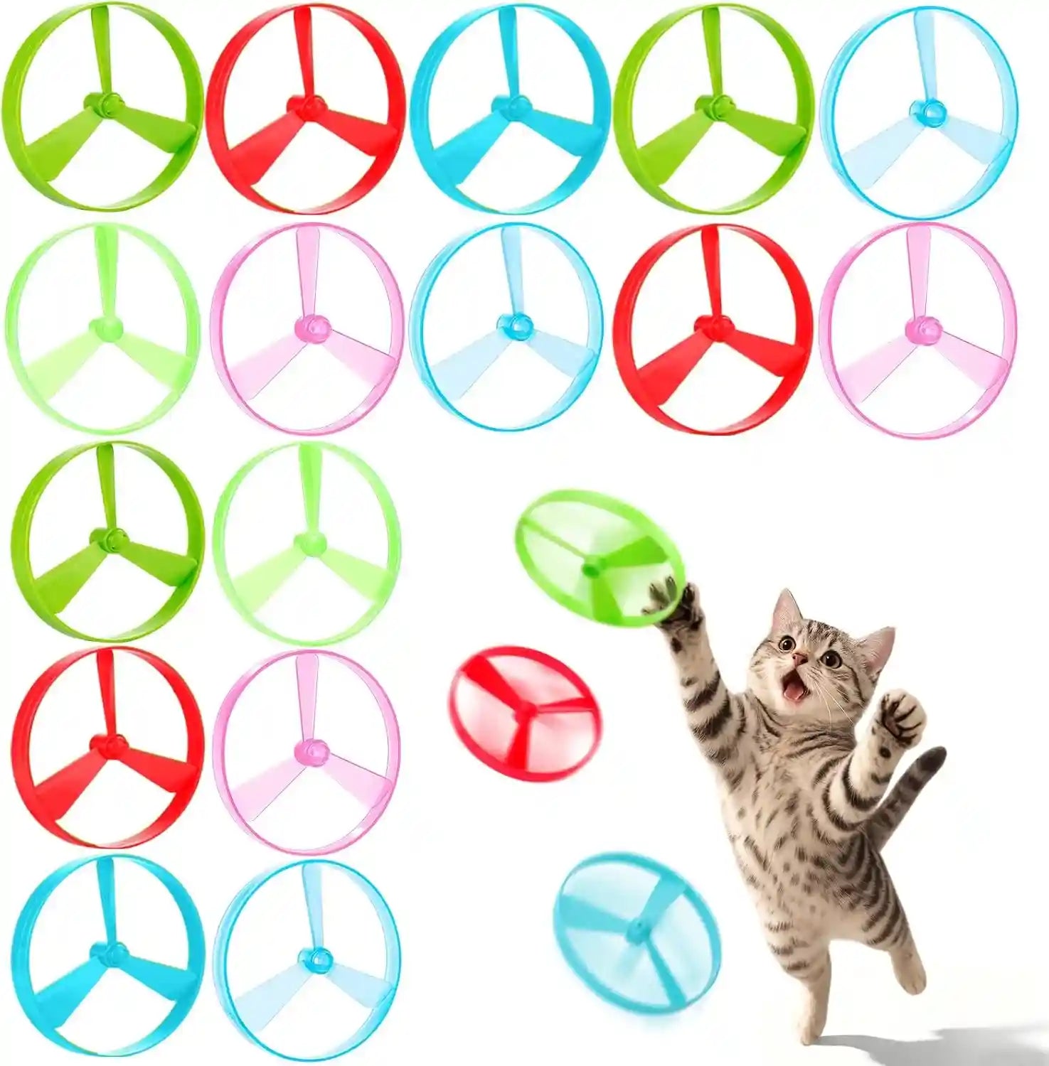 baborui-cat-toy-disc-launcher-rechargeable-interactive-cat-fetch-toy-launcher-with-8-flying-discs-flying-enrichment-toys-for-indoor-bored-kittens-adult-cats-yellow