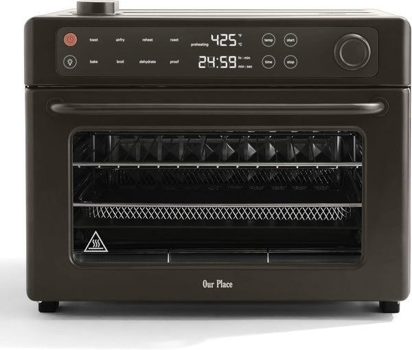 Our Place Wonder Oven Pro, 8-In-1 Digital Air Fryer Oven, 3-Rack, 32 Qt | Non-Toxic Air Fryer Toaster Oven Combo; Basket, Rack, Pan, Tray; Air Fry, Toast, Roast, Bake, Reheat, Broil, Proof, Dehydrate1