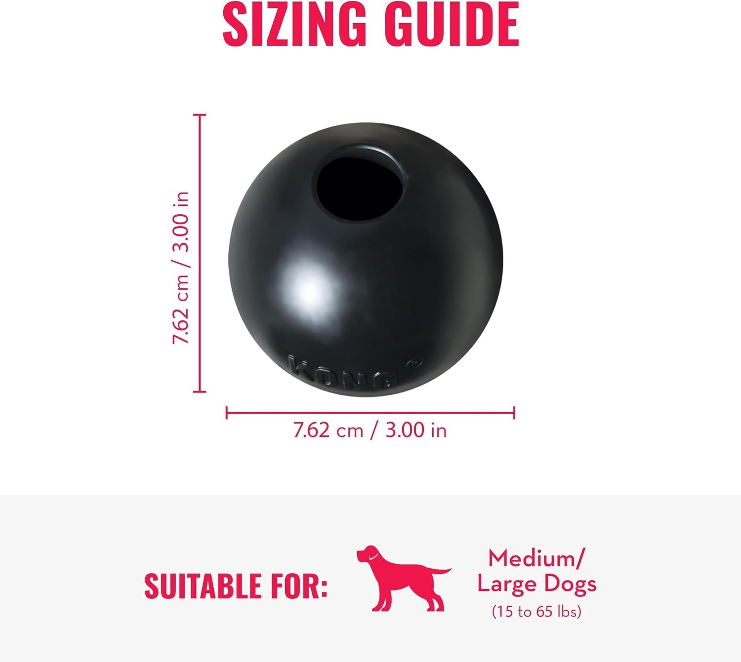 kong-extreme-ball-with-hole-fetch-toy-durable-dog-toy-for-training-interactive-playtime-more-natural-extreme-rubber-ball-black-for-medium-large-dogs