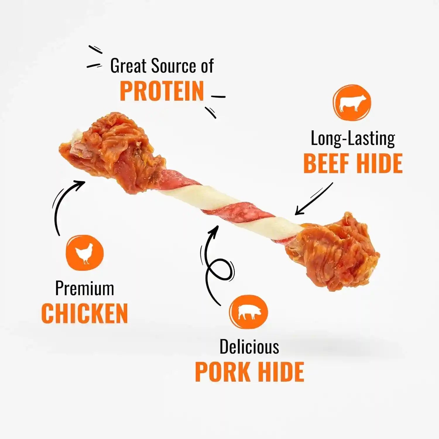 good-n-fun-triple-flavor-double-pops-treats-for-dogs-long-lasting-chews-made-with-real-chicken-beef-hide-and-pork-hide-12-oz
