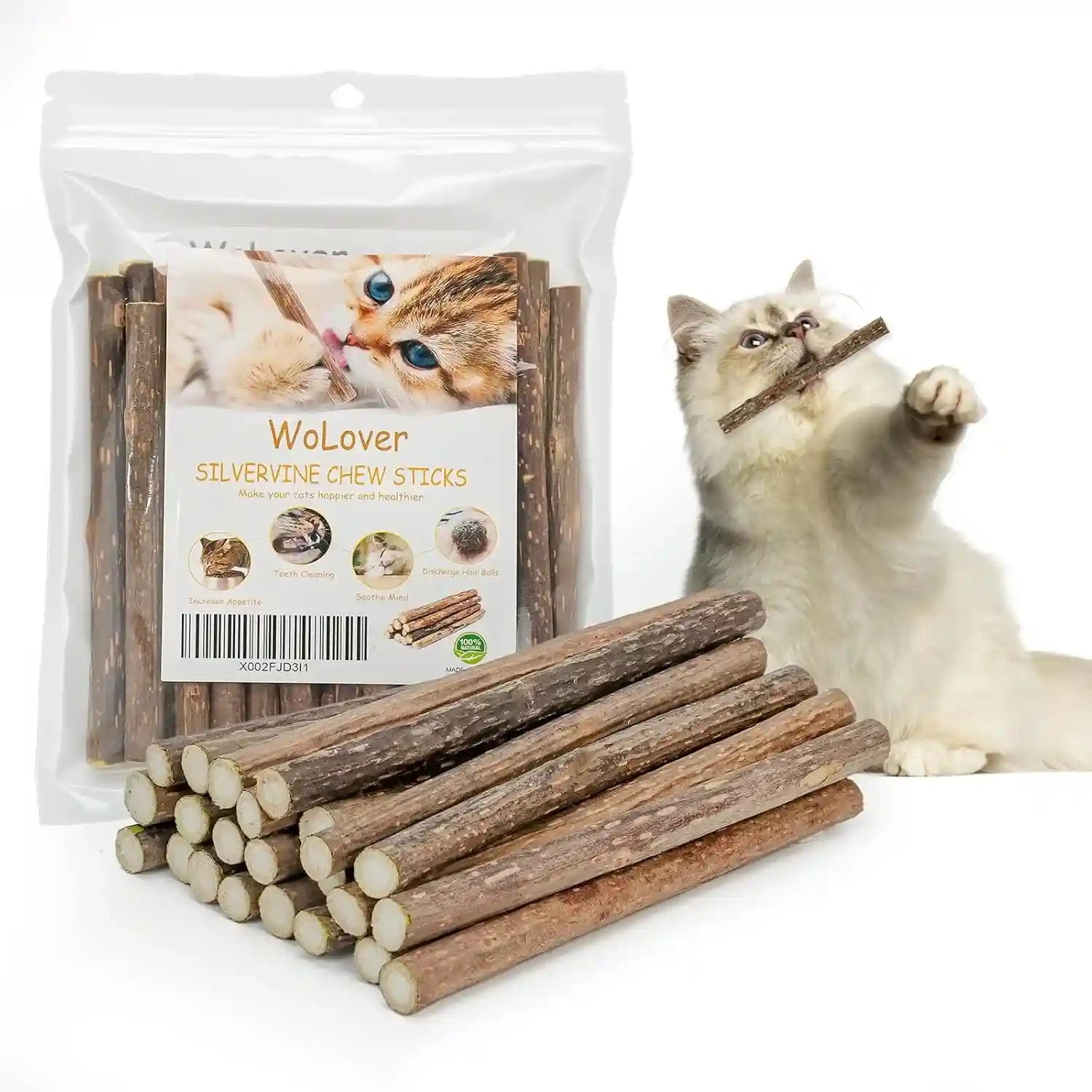 wolover-silvervine-sticks-for-cats-natural-catnip-matatabi-chew-sticks-teeth-molar-chew-toys-for-cat-kitten-kitty-at-least-12-pcs