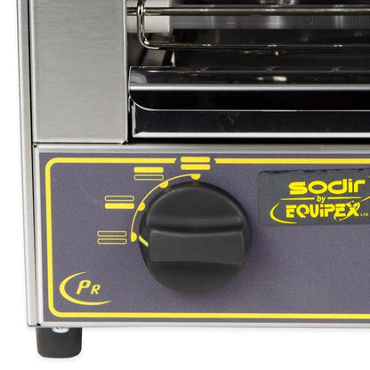 BAR-100/1 Sodir 18-Inch Countertop Single Shelf Grill Toaster Oven, Stainless Steel, 120V, NSF4