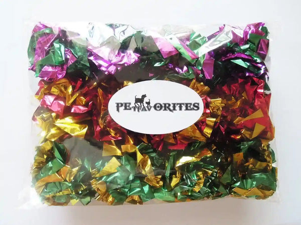 Original Mylar Crinkle Balls Cat Toys - 12 Pack2