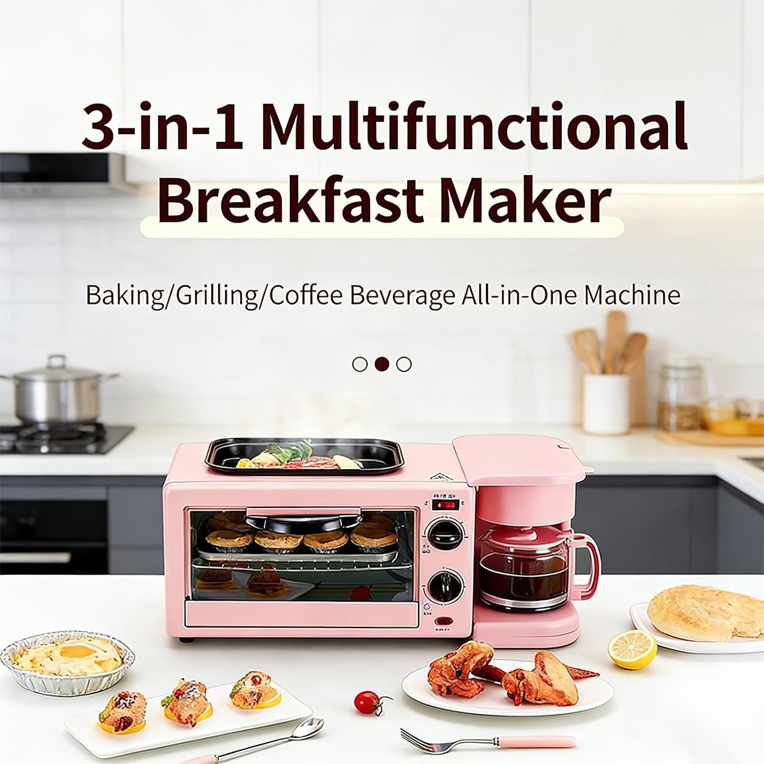 3-in-1-multifunctional-home-breakfast-machine-mini-oven-coffee-maker-pink