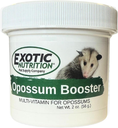 Opossum Booster (2 Oz.) - Complete Multivitamin - Powdered Vitamin & Mineral Supplement for Pet Opossums1