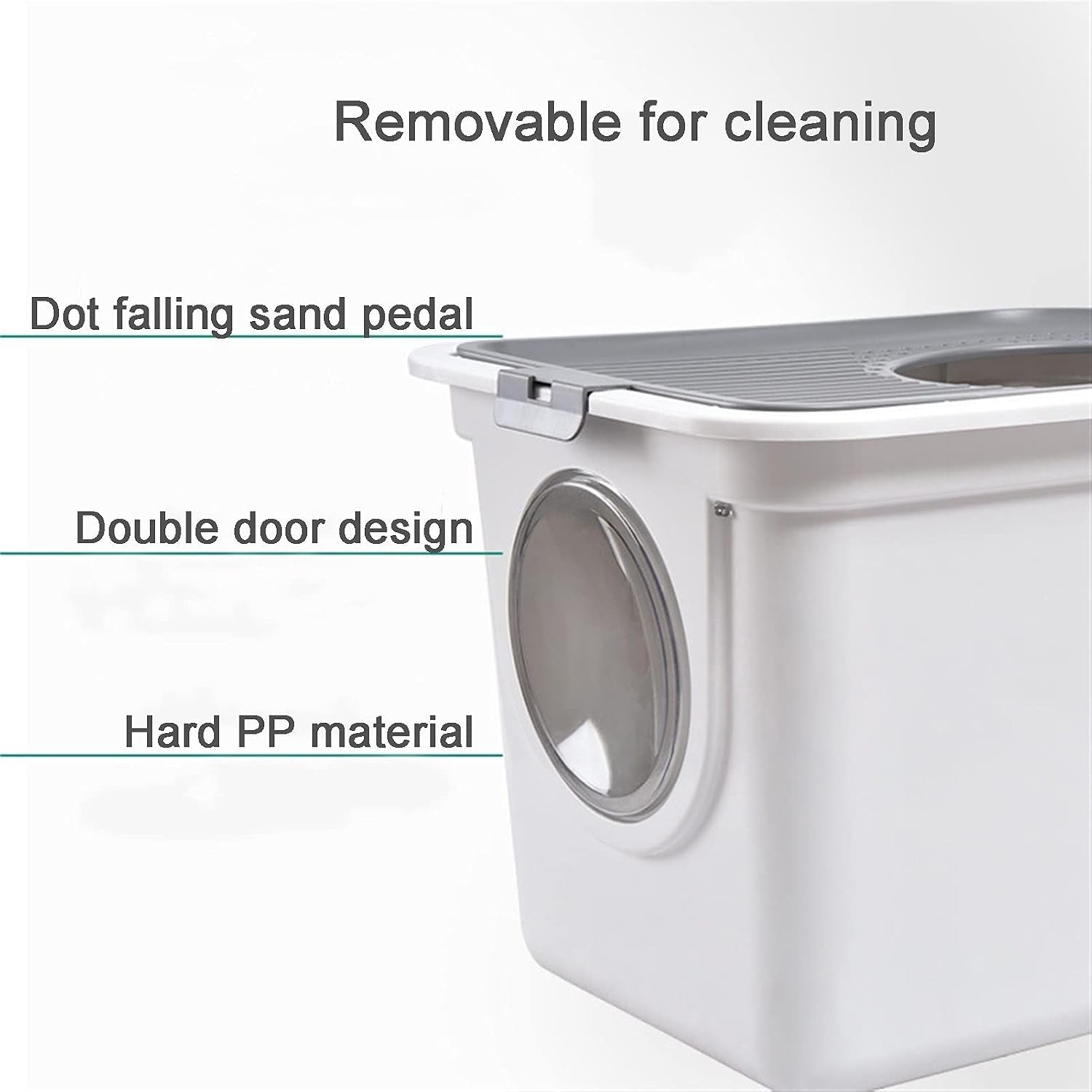 dog-potty-training-toilet-large-closed-cat-litter-box-pan-double-door-design-potty-top-entry-type-anti-splashing-supplies-with-pet-plastic-scoopb