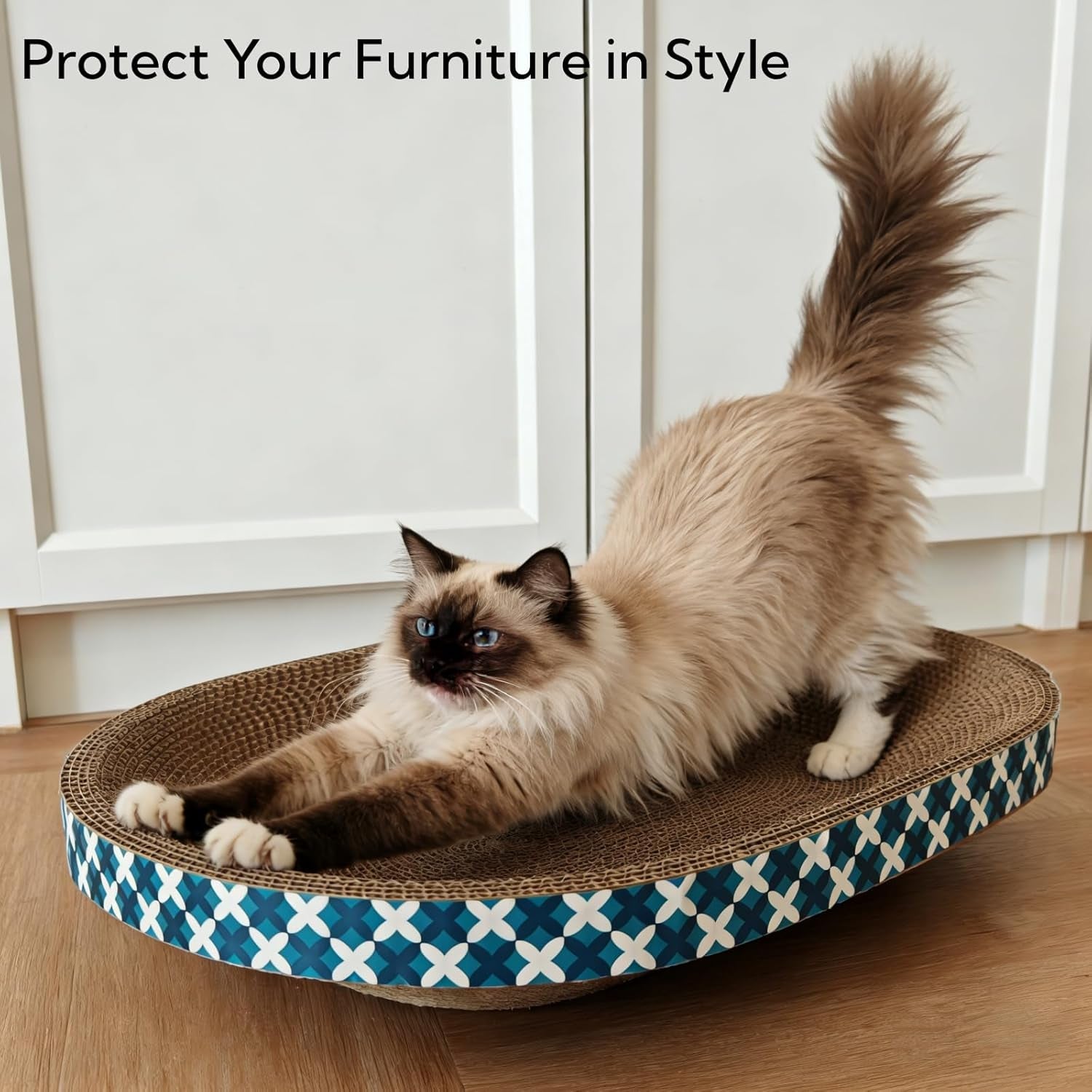 cat-scratcher-bed-with-toys-4-pack-oval-cat-scratcher-cardboard-indoor-cat-scratch-bowl-large-pad-cat-scratching-board-with-catnip-fish-toy-feather-wand-for-furniture-protector-l17-5x12-6x3