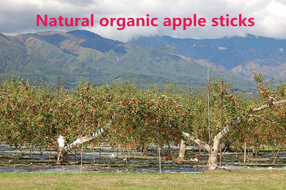 Sharllen 100G (3.5Oz) Apple Sticks Pet Snacks Chew Toys for Guinea Pigs Chinchilla Squirrel Rabbits Hamster6