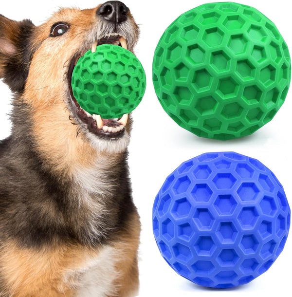 Tough Dog Chew Toys for Aggressive Chewers, Indestructible Dog Balls for Aggressive Chewers, Squeaky Balls for Dogs, Squeaky Toys for Large Dogs, Funny Heavy Duty Ball19