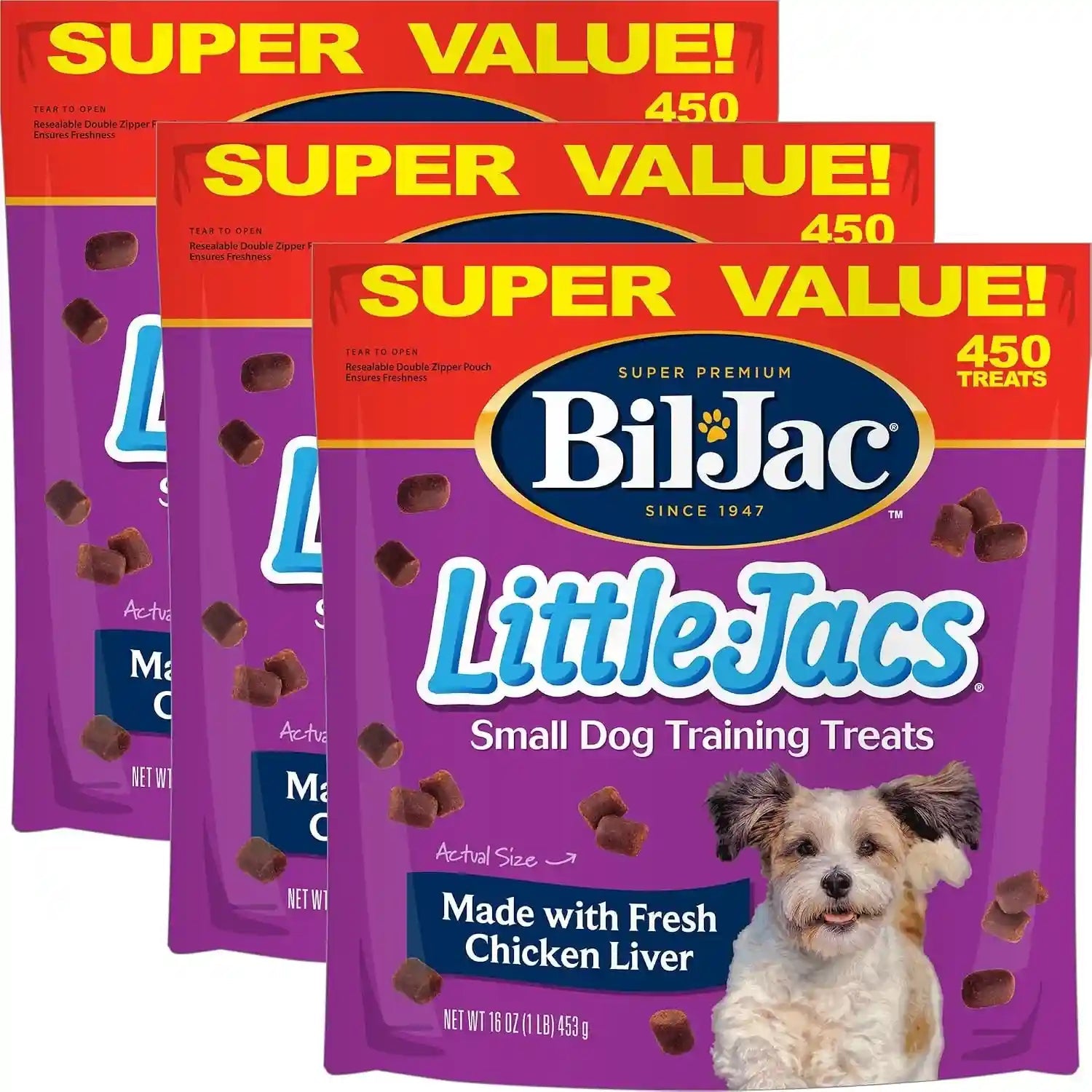 bil-jac-little-jacs-small-dog-training-treats-soft-chicken-liver-recipe-16-oz