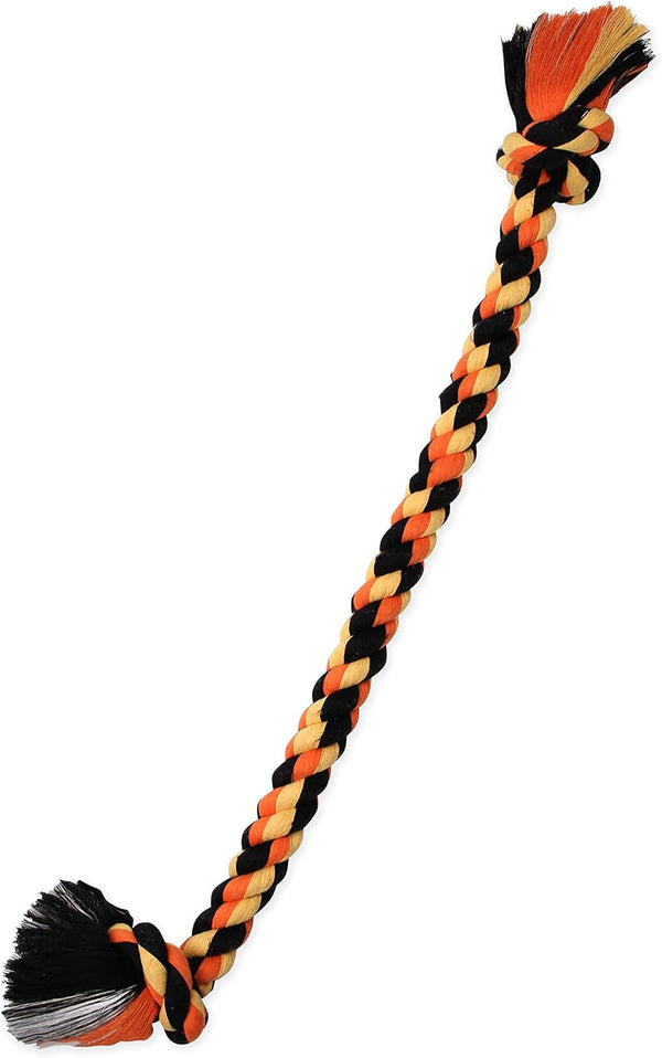 Mammoth Flossy Chews Color Rope Tug – Premium Cotton-Poly Tug Toy for Dogs – Interactive Rope– Dog Chew Toy, Assorted Colors6