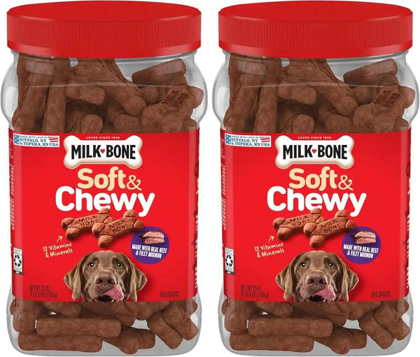 Milk-Bone Soft & Chewy Mini'S Dog Training Treats, 18 Oz Canister | Made with Real Chicken Breast, Small Dog Treats for Training and Rewarding, 18% Protein, Fortified with Vitamins and Minerals14