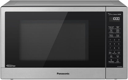 Panasonic NN-SN67KS Microwave Oven, 1.2 Cu.Ft, Stainless Steel/Silver1