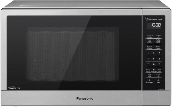 Panasonic NN-SN67KS Microwave Oven, 1.2 Cu.Ft, Stainless Steel/Silver1