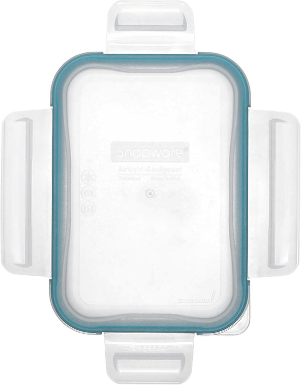 8602-PC Clear Lid W/Juniper Green Gasket (2-Pack) - Made in USA | Bpa-Free Construction | Freezer Safe | Top-Rack Dishwasher Safe | Reusable Design | Snap-Lock | Airtight Configuration2