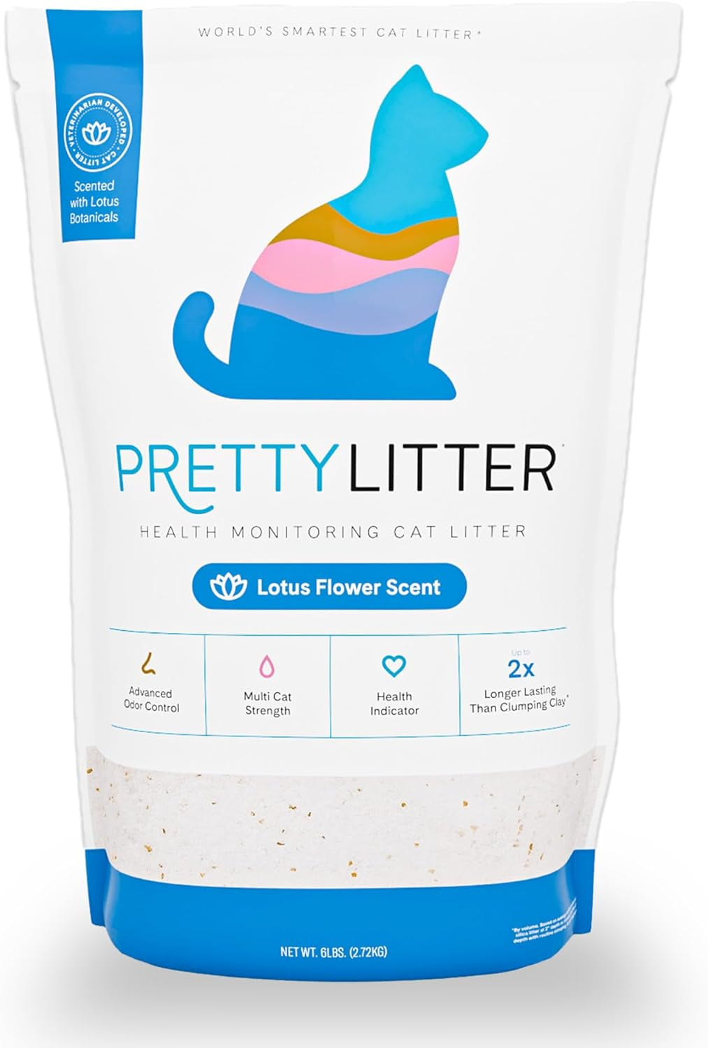 prettylitter-health-monitoring-cat-litter-unscented-non-clumping-lightweight-low-tracking-color-changing-silica-gel-crystals-advanced-odor-control-6-lbs-pack-of-2-up-to-2-month-supply