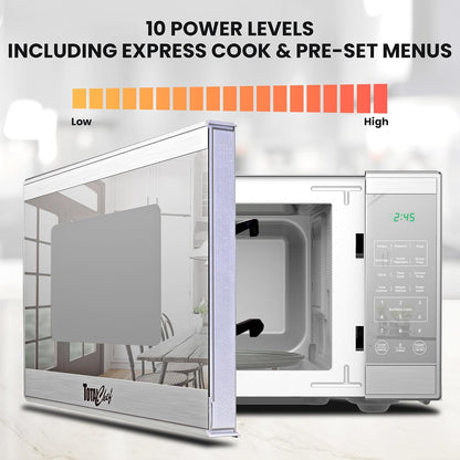 1.3 Cu Ft Microwave Oven – Compact Countertop Kitchen Appliance, Small Stainless Steel Microwave with Digital Touch, Pre-Set Functions, 12.8” Turntable, 1100 Watt6