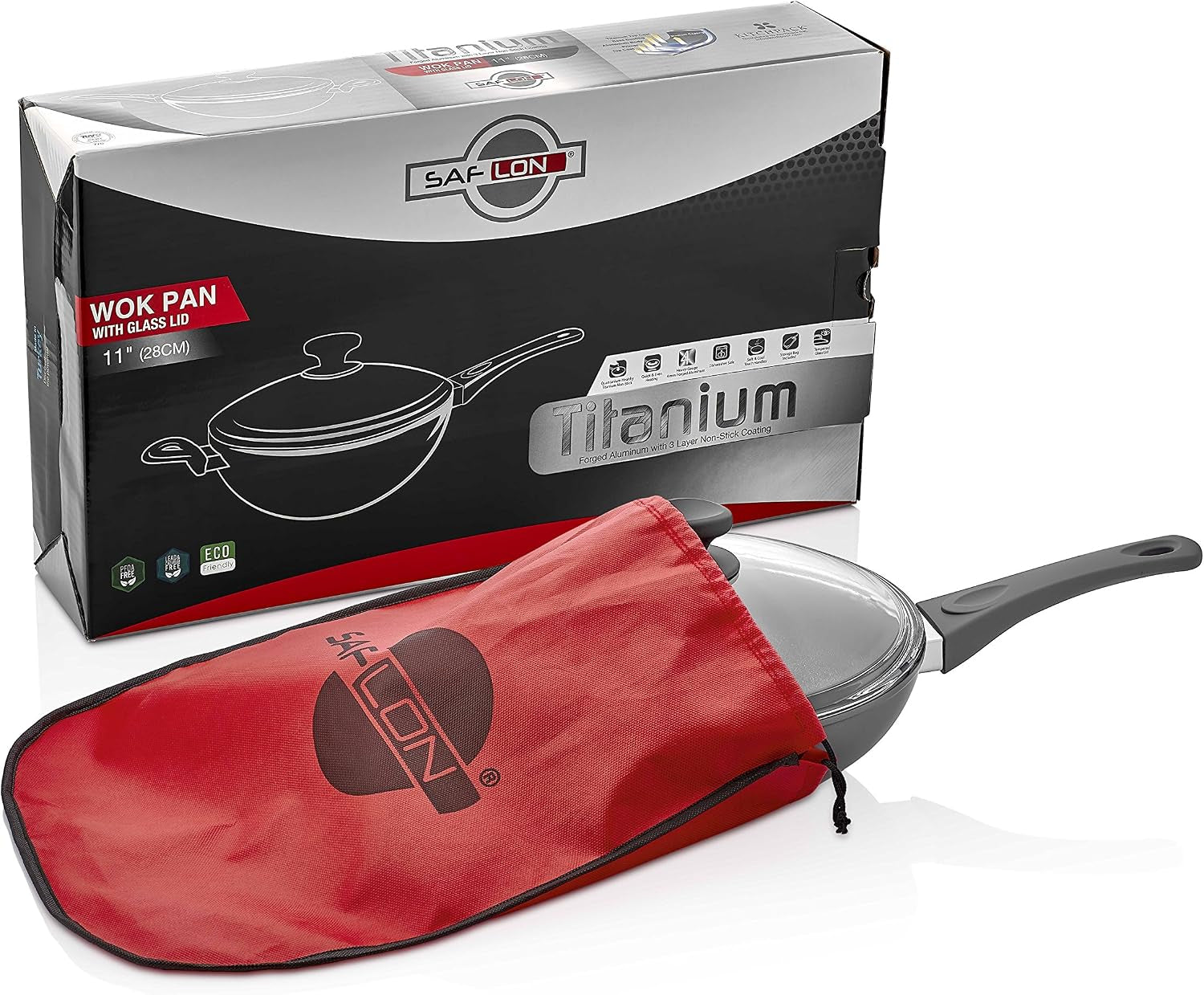 titanium-nonstick-11-inch-wok-and-stir-fry-pan-with-glass-lid-forged-aluminum-with-pfoa-free-scratch-resistant-gray