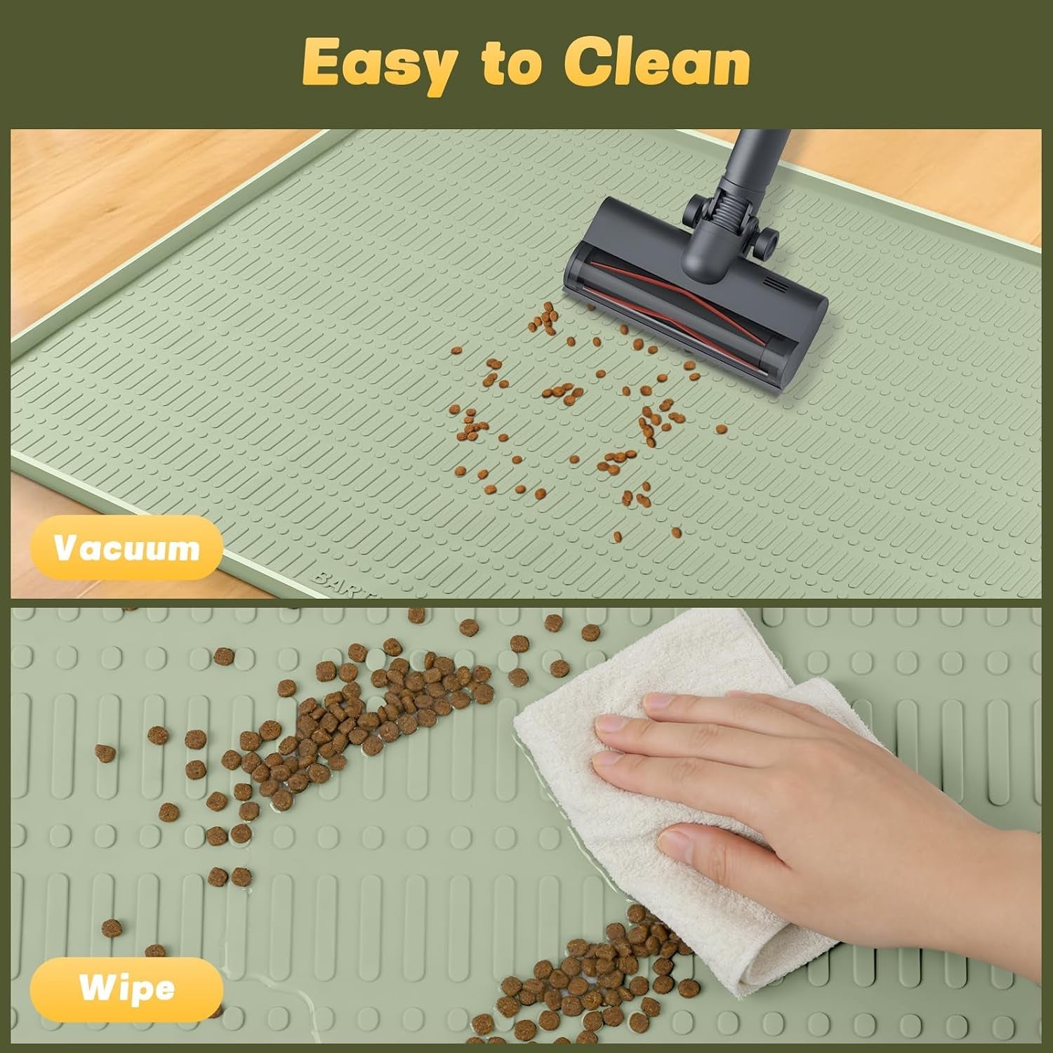 47-x-35-silicone-cat-food-mat-waterproof-pet-feeding-mat-with-raised-edge-extra-large-cat-bowl-mat-water-bowl-placemats-for-cats-non-slip-protects-floors-easy-to-clean-light-green
