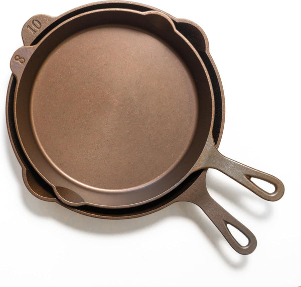 Lightweight Cast Iron Skillet - 10.5” Pre-Seasoned Frying Pan Made in USA3