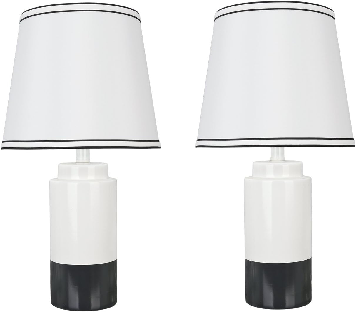 40114-32-two-pack-set-18-1-2-high-traditional-ceramic-table-lamp-off-white-black-and-empire-shaped-lamp-shade-in-off-white-10-wide