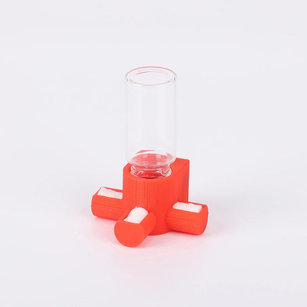 Jumping Spider Water Dispenser, Magnetic Hanging Feeder,Suitable for Jumping Spiders,Tarantulas, Praying Mantises,Arboreal Animals, and Other Small Animal Enclosure Accessories,5Ml (Wooden)13