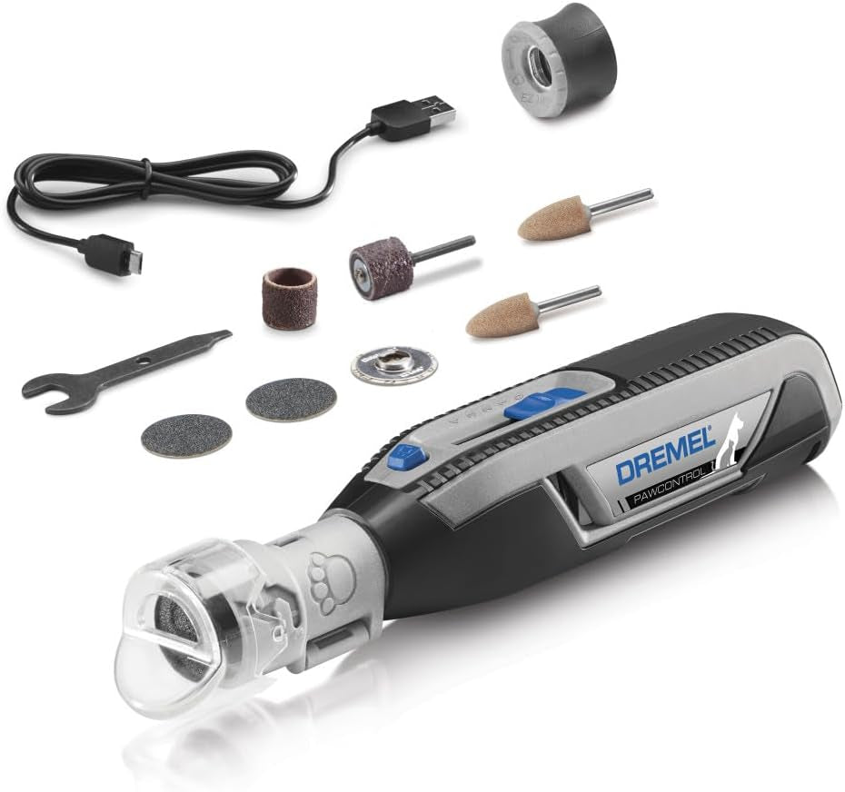 dremel-pawcontrol-7760-pet-dog-nail-grinder-and-trimmer-cordless-rechargeable-pet-grooming-tool-kit-safe-for-dogs-cats-and-small-animals-amazon-exclusive
