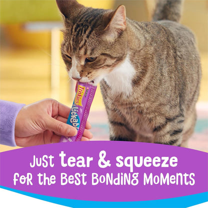 Purina Friskies Lil’ Lickables with Tuna Lickable Cat Treats - 16 Oz (Pack of 32)4