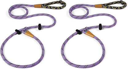 Lynxking Slip Lead Dog Leash Reflective, Heavy Duty Comfortable Strong Rope for Large Medium Small Dogs No Pull Pet Training (Light Green, Large 1/2In X 6Ft-Slip Lead)11