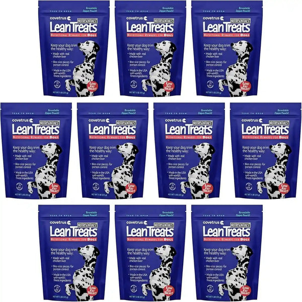 Covetrus Nutrisential Lean Treats for Dogs - Small, Medium & Large Dogs (K9) - Nutritional Low Fat, Bite-Size - Soft Chicken Flavor - Chicken Flavor - 3 Pack - 4Oz8