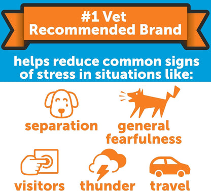 Thunderease Pheromone Calming Spray for Dogs | Drug Free and Easy to Use. Reduce Anxiety during Travel, Vet Visits, Boarding. Powered by Adaptil.2